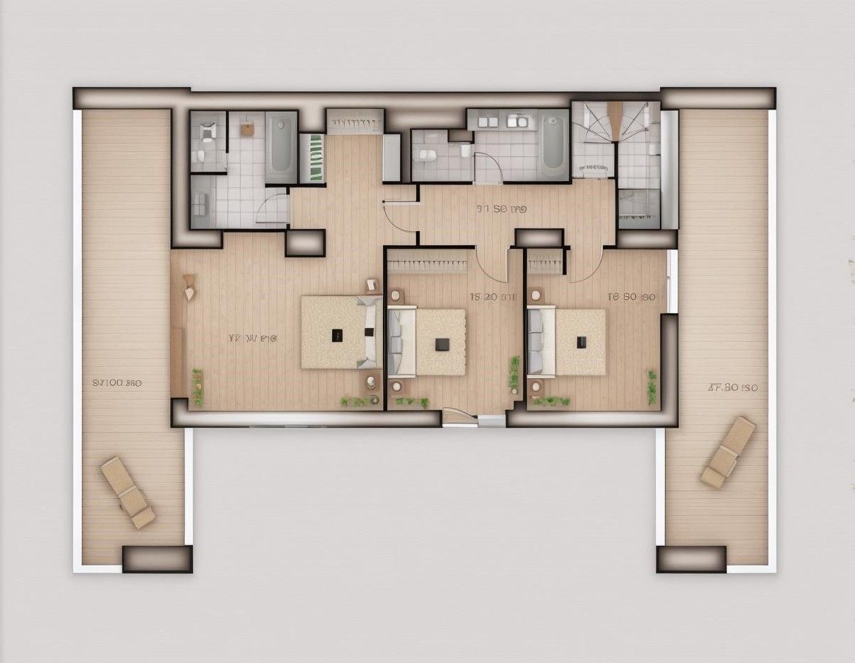Penthouse Duplex | One Herastrau Plaza | Terase spectaculoase - Poză 25