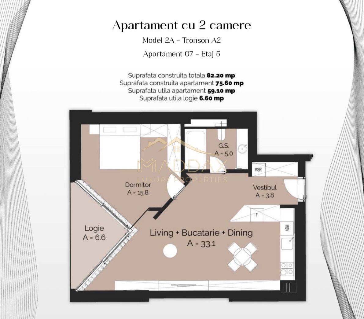Proiect rezidențial // Apartamente 1-5 camere // Finalizare 2026 - Poză 36