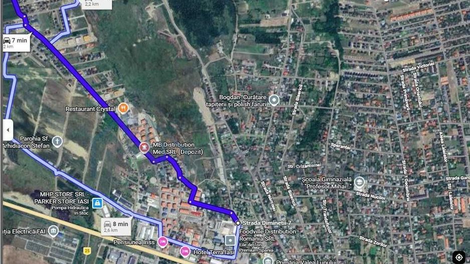 Teren Intravilan de Vanzare – Valea Lupului, 700 mp - Poză 3