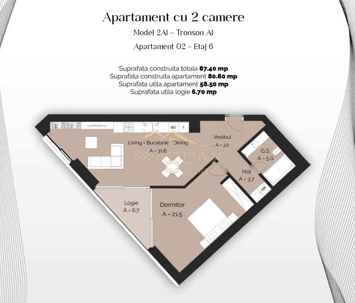 Proiect rezidențial // Apartamente 1-5 camere // Finalizare 2026 - Poză 41