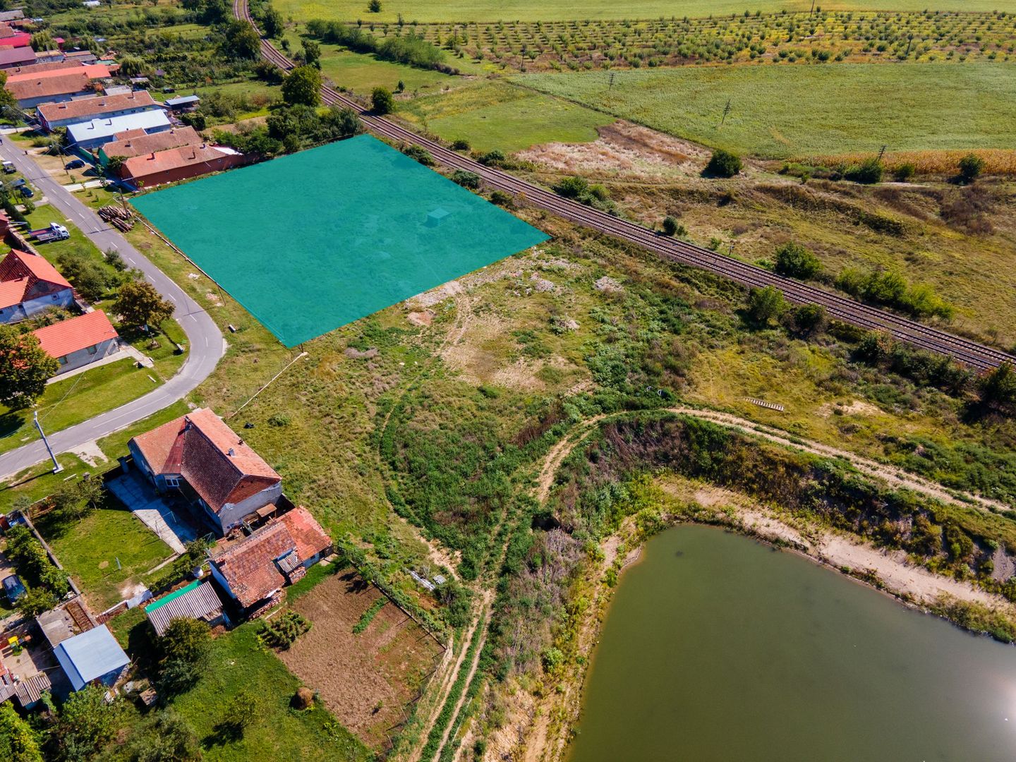 Teren intravilan construcții, investiție, Sântana - Poză 1