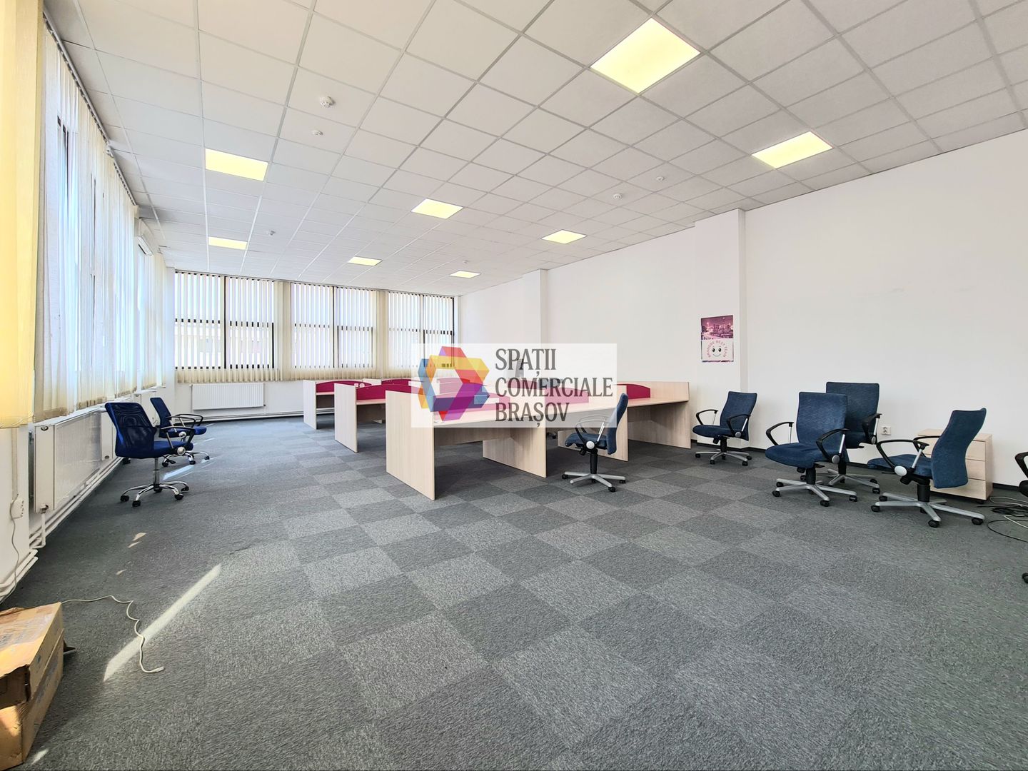 Spatiu birouri de închiriat Brasov - 130 mp # spatii-comerciale-brasov.ro - Poză 2