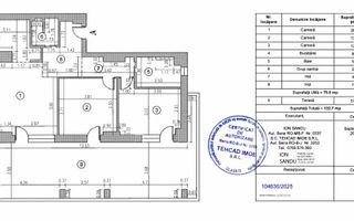 VANZARE -PENTHOUSE SUPERB - 3 CAMERE - TERASA  de 60 mp - Poză 18