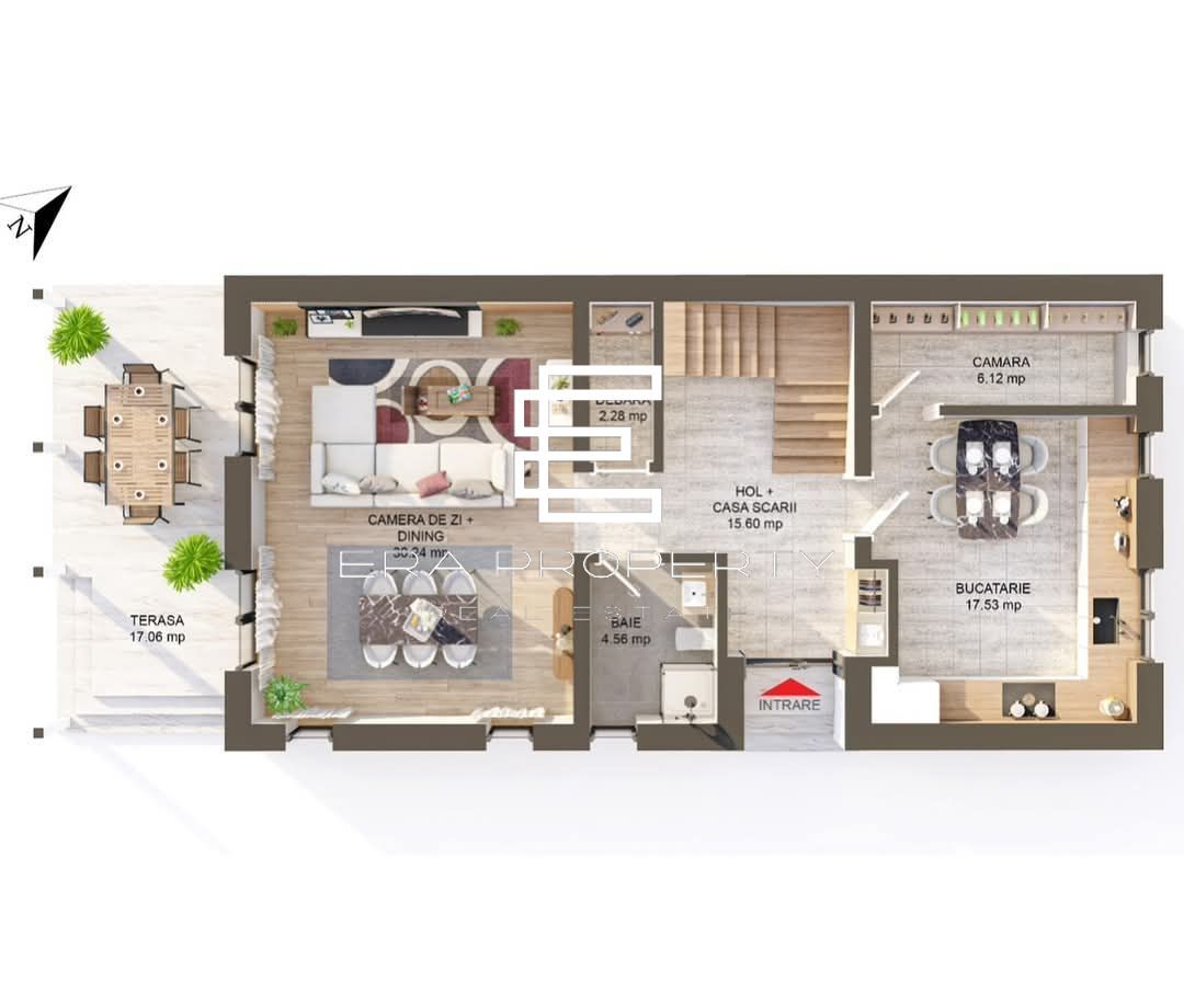 Casa individuala teren 470 mp, zona Tineretului Sibiu - Schiță 5