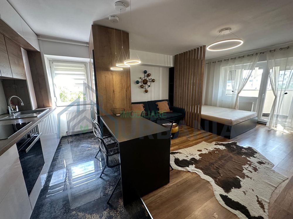 Apartament tip studio, 42 mp, ultramodern, Bulevardul Nicolina 1, Iași – de închiriat - Poză 1