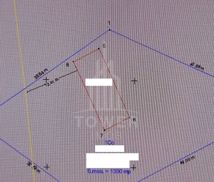Teren intravilan Șura Mare cu deschidere de 32 ml - Schiță 4