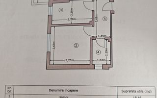 Apartament cu doua camere de vanzare -Pacii-cu centrala-mobilat si utilat - Poză 14