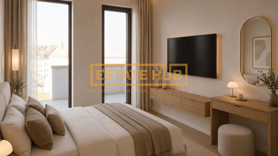 3 camere Clinicilor | terasa 30 mp| vedere spre Parcul Central | Comision 0% - Poză 15
