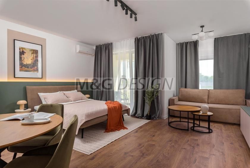 Apartament 1 camera Circumvalatiunii bloc nou cu loc de parcare inclus - Poză 3