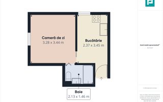 Garsonieră confort 1 zona Pârneava - Poză 8