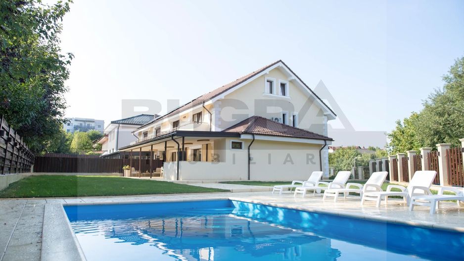 Duplex 5 camere, 300mp utili, piscina, LUX, zona Exclusivista - Poză 3
