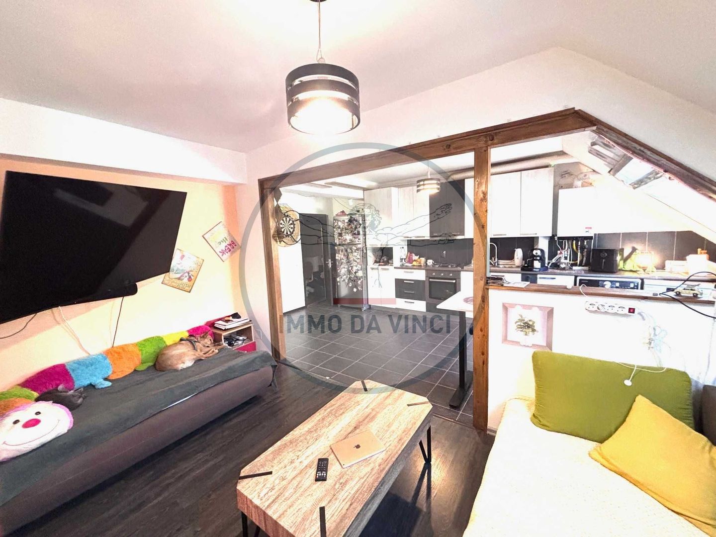 Apartament 3 camere, 2 niveluri, 78 mp + pod 25 mp, parțial mobilat - Poză 1