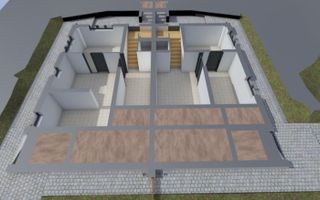 Doua case in Duplex 4 camere 183 mp-teren 295 mp-Dezmir Jud. Cluj - Poză 13