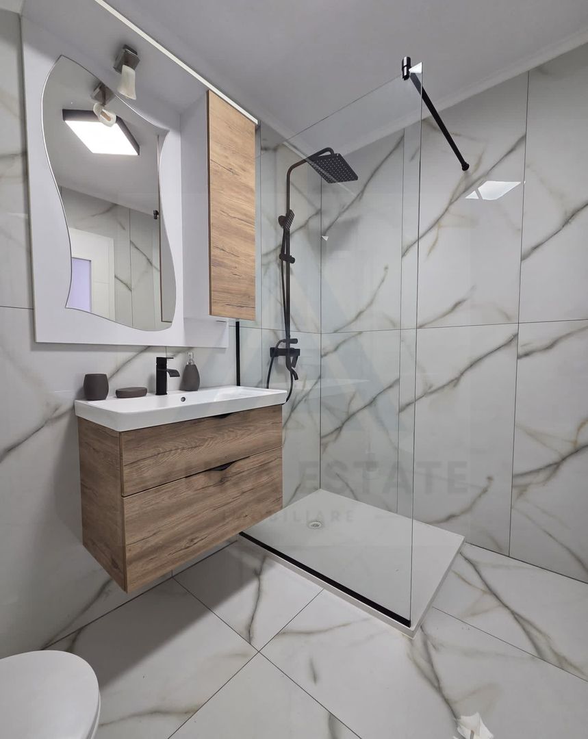 Apartament modern 2 camere 2 balcoane 47 mp utili zona Valea Aurie - Poză 6