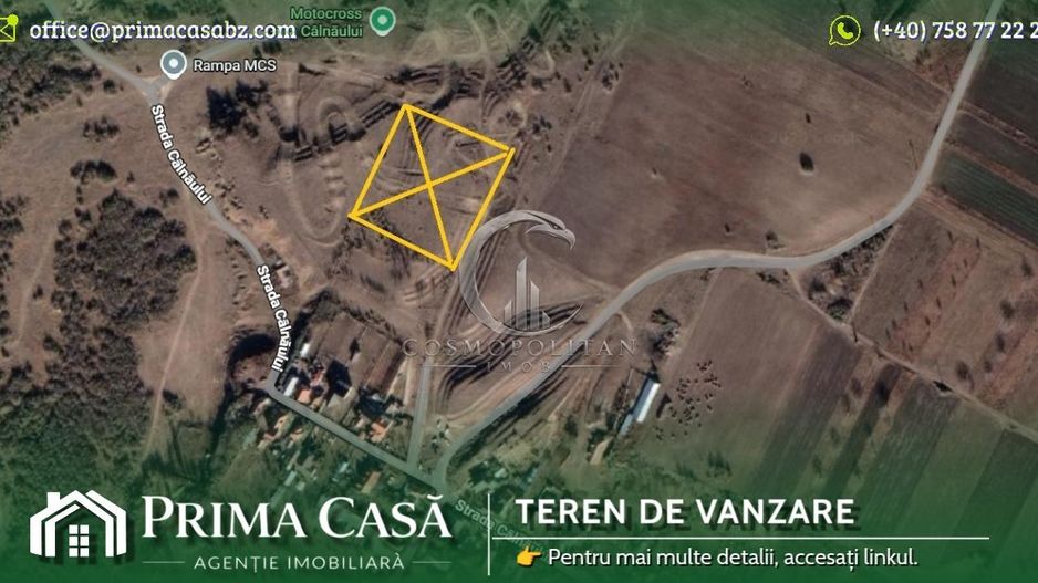 Teren in Focsanei Vadu Pasii S=7080mp - Poză 2