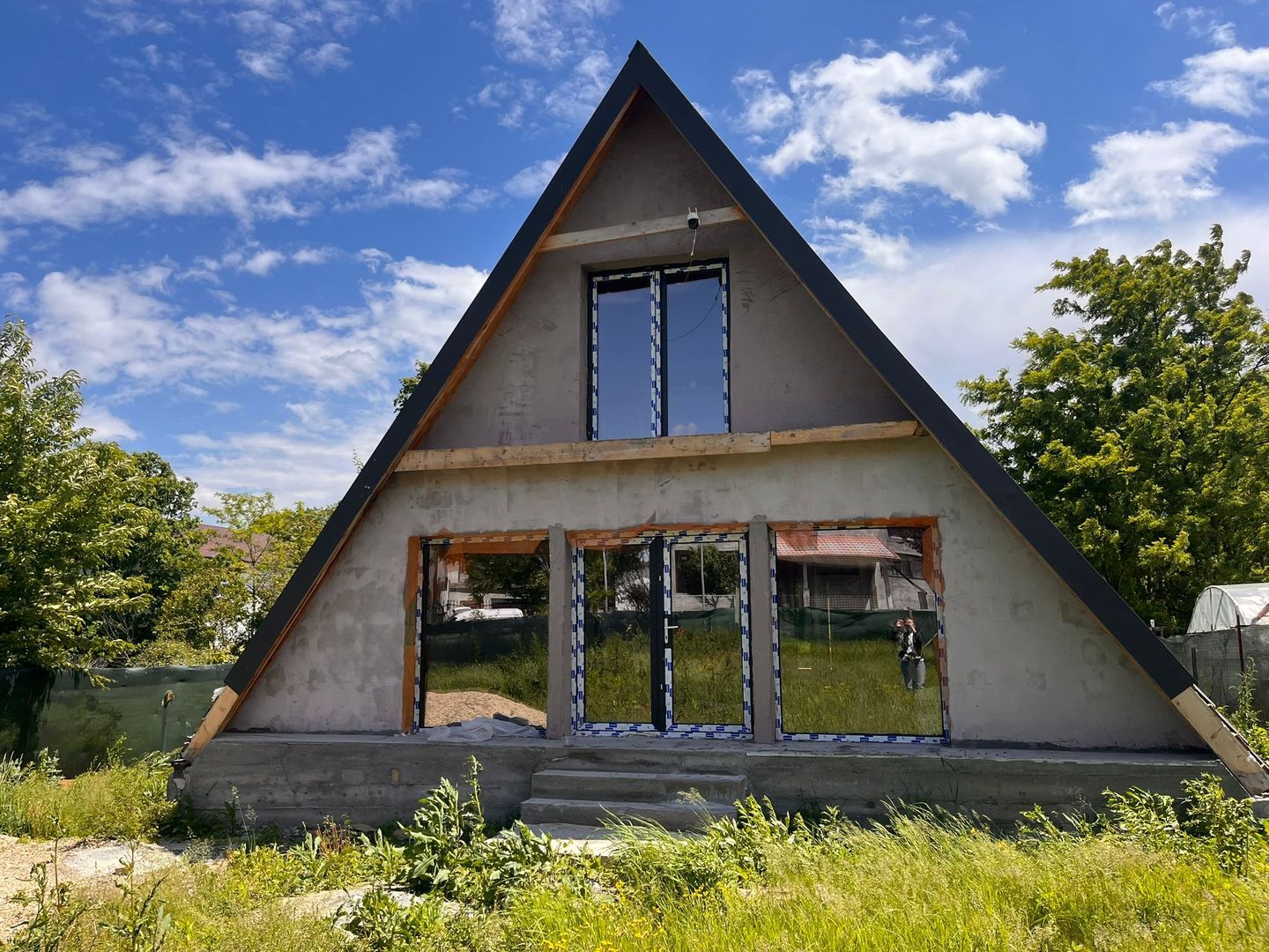 Casa A frame deosebita de vanzare in Snagov - Poză 6