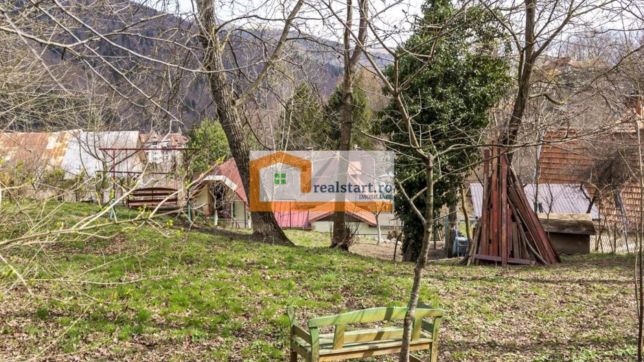 Investitie Sinaia, teren 1000 mp cu expunere Solara, D-30ml, vila interbelica - Poză 11