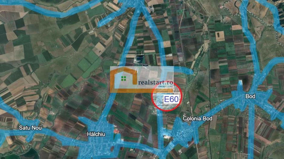 Ideal Investitie - 10HA teren industrial cu deschidere 240ml la E60 - DN13 - Poză 3