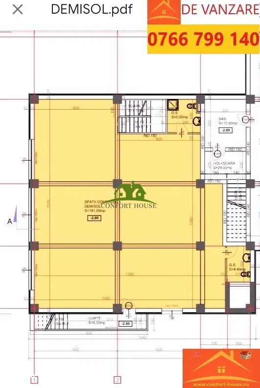 Spatiu comercial nou amenajat 2 intrari/2bai/2centrale/PVC tripan - Poză 20