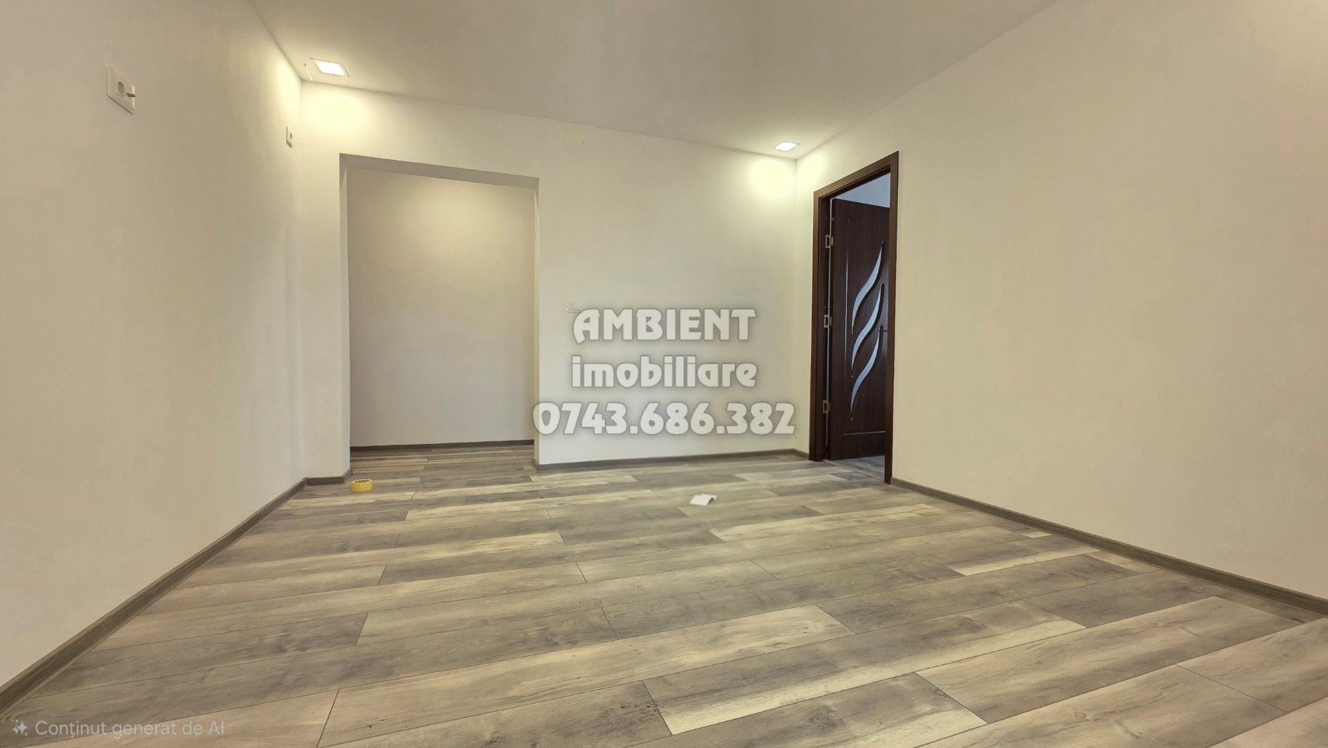 Apartament cu 2 camere, modificat în 3 camere, renovat total, zona DONICI; - Poză 4