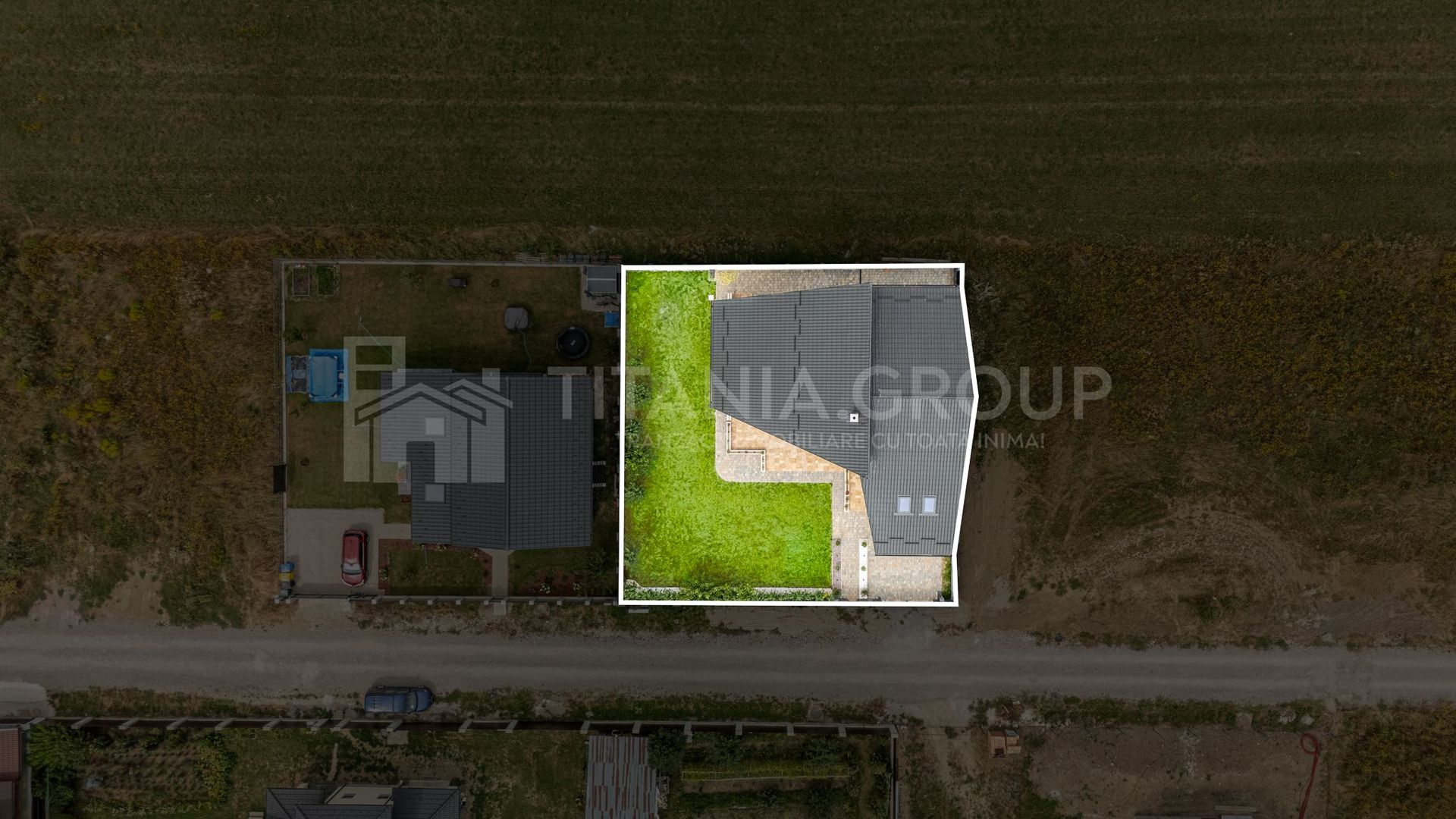 Vila cu arhitectura deosebita, teren 636mp, Cristian, Brasov - Poză 36