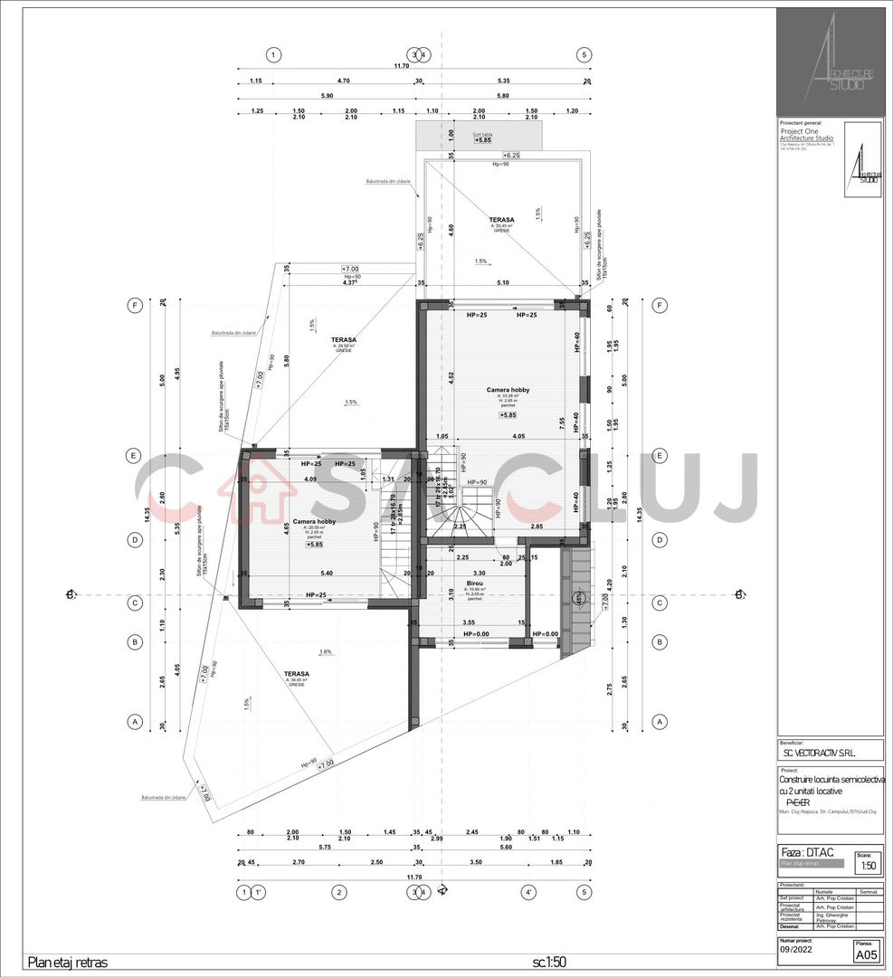 Casa tip Duplex,  6 camere, Campului!! - Poză 4