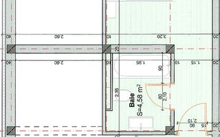 Apartament pe 2 nivele. Aproape de LIDL. Disponibil imediat - Schiță 18