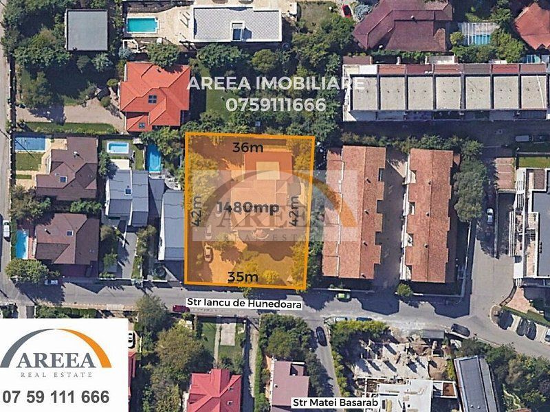 Teren 1480 mp in Erou Iancu Nicolae langa padurea Baneasa - Poză 2