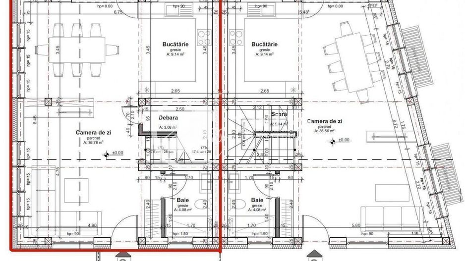 Duplex cu 4 camere | 2 garaje | Dambul Rotund | 7min Rivus Mall | Comision 0 - Poză 8