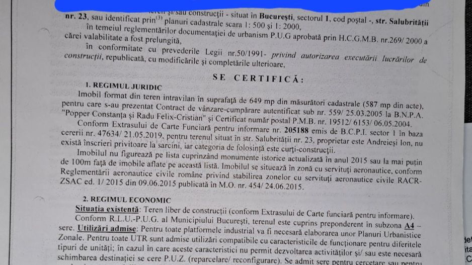 Teren intravilan - str. Salubritatii - Poză 4