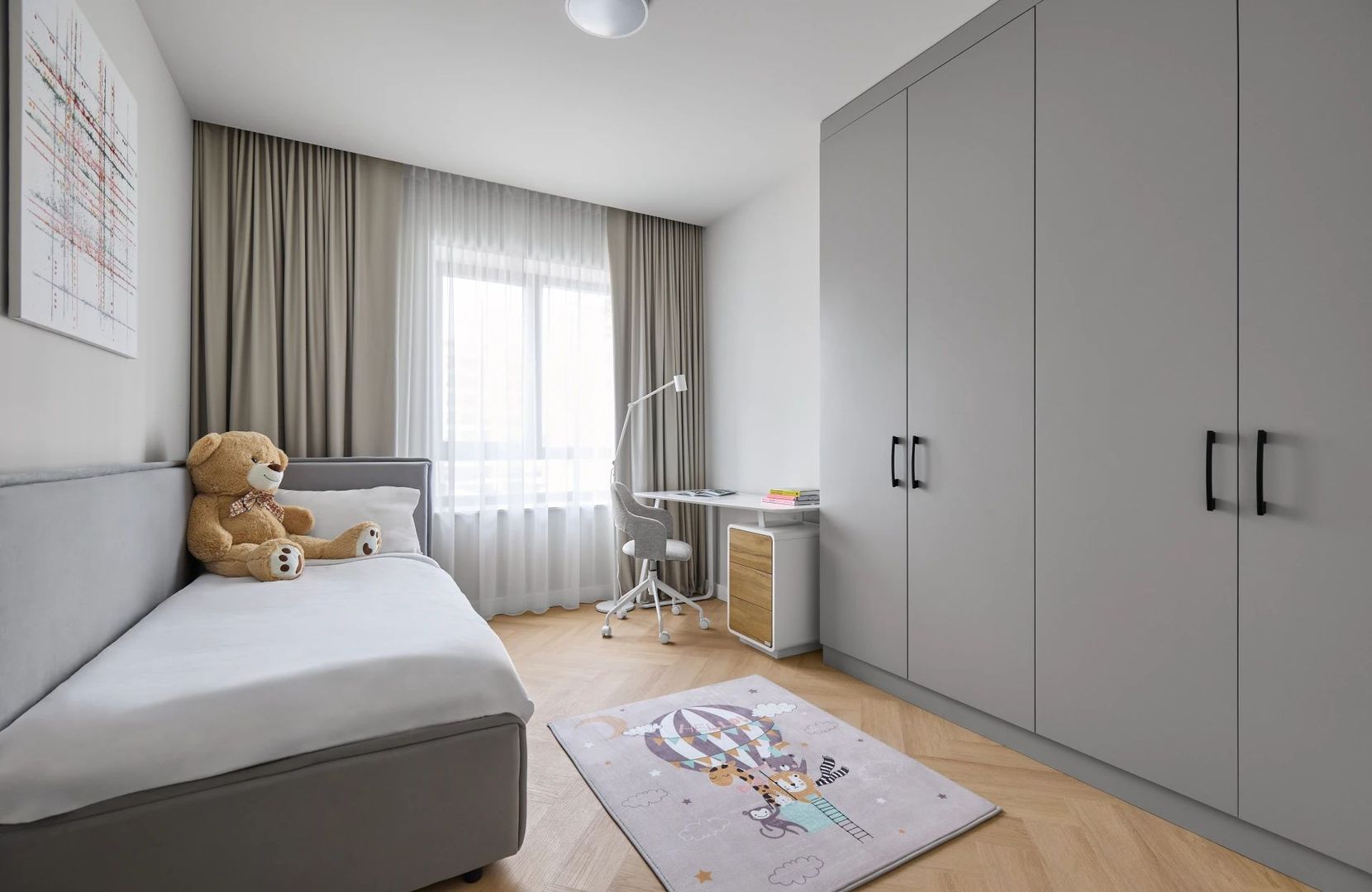 4 spacious rooms | 94 sq m + balcony | Promenada – Floreasca Nord - Poză 6