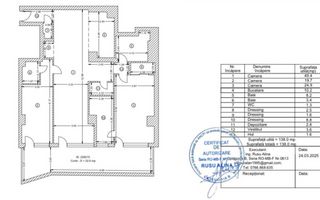 3 camere | Parc Herastrau | Cartierul Francez | terasa 33 mp - Schiță 36