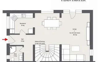 Casa Individuala Moderna cu 5 camere, in Cartierul Arhitectilor - Schiță 11