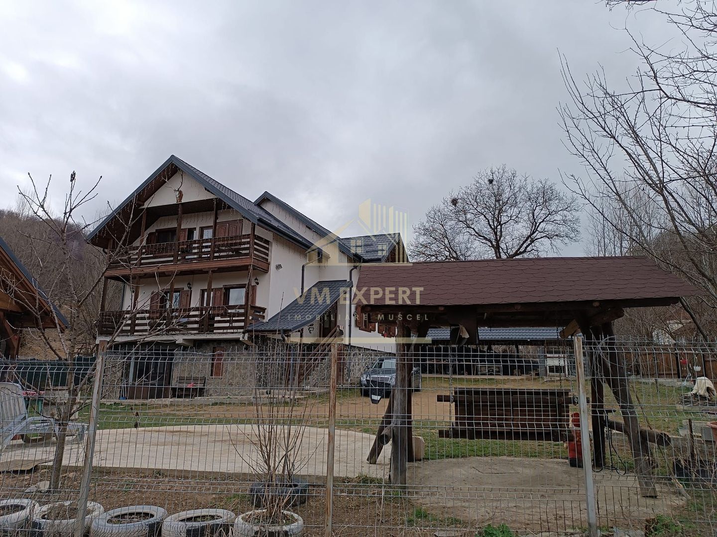 VILA 7 CAMERE TEREN 872 MP BUGHEA ARGES - Poză 23