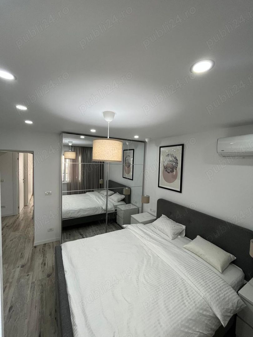Închiriez apartament 3 camere lux, Unirii, centrală proprie - Poză 3