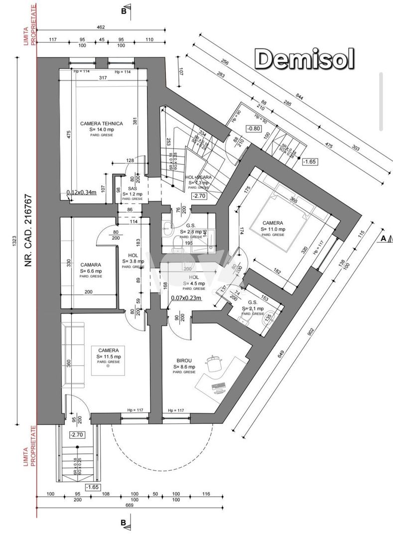 De închiriat: casa D+P+2E-  10 camere- Kogalniceanu - Poză 1
