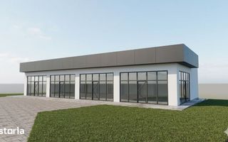 Spațiu comercial modern de închiriat în Valea Adânca, integral sau compartimentat în 4 module - Poză 1