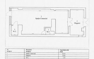 Sapient | Spațiu comercial în Piața Creangă, Oradea - Schiță 10