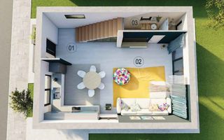 VILA INDIVIDUALA CU GRADINA SI FINISAJE MODERNE | TUNARI - Poză 3