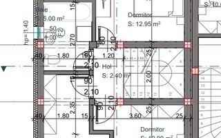 TRiplex cu 4 camere in Cartierul Arhitectilor, zona Lidl - Schiță 19