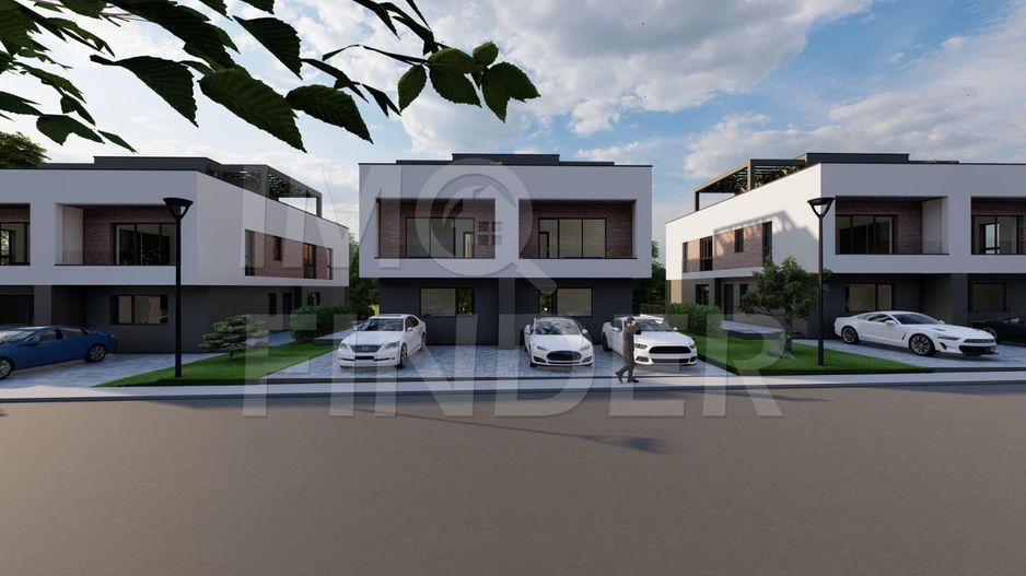 Casă în Florești, zona Vivo: 189 mp utili,  116 mp pe terase - Schiță 25