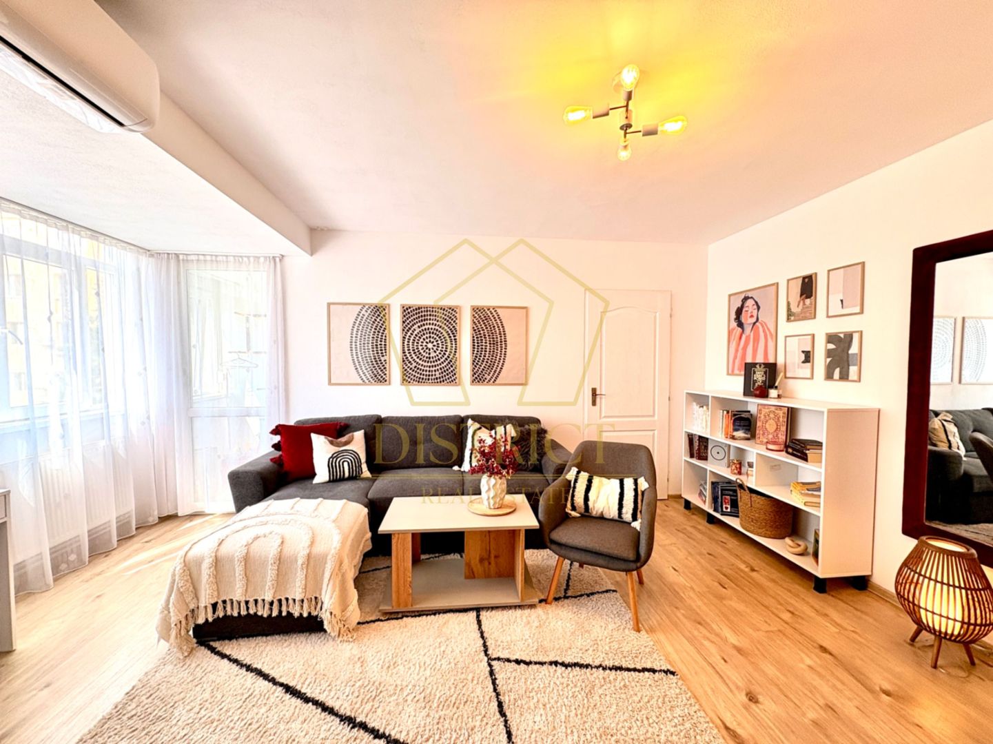 Apartament superb cu 2 camere, mobilat si utilat | Brâncoveanu - Poză 1