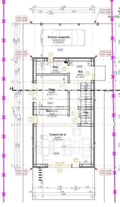 Casa individuala cu 5 camere, Campenesti - Schiță 10