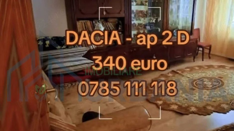 Apartament 2 camere, Alexandru cel Bun, Dacia, Iași - 340 EUR - Poză 1