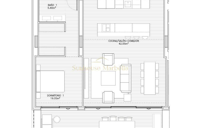 Apartament 3 Dormitoare Manilva - Poză 19