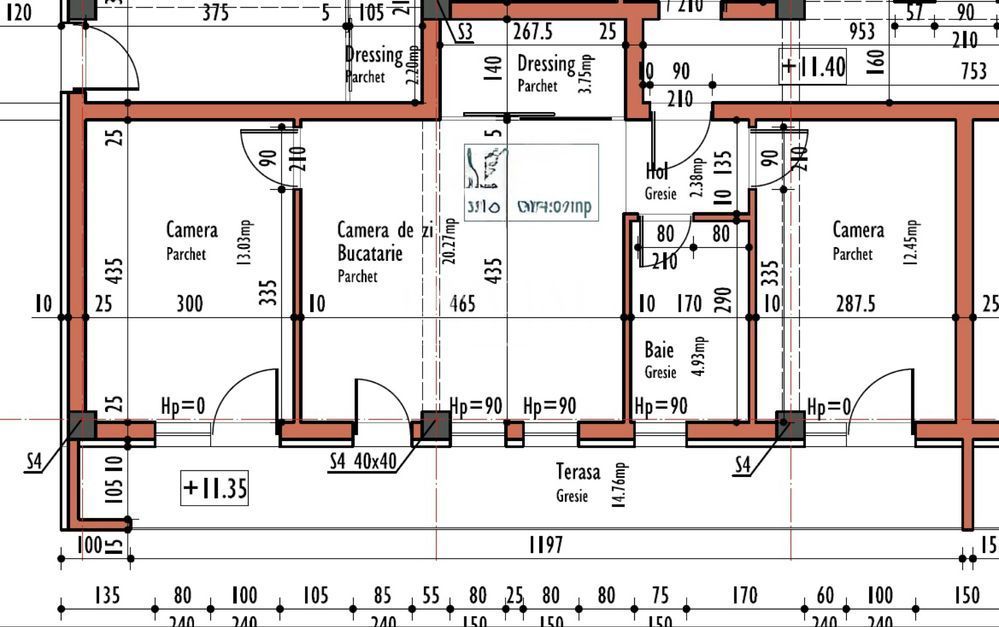 Apartament 2 Camere | 57 Mp | Terasa 14 Mp | Garaj | Romul Ladea - Poză 7