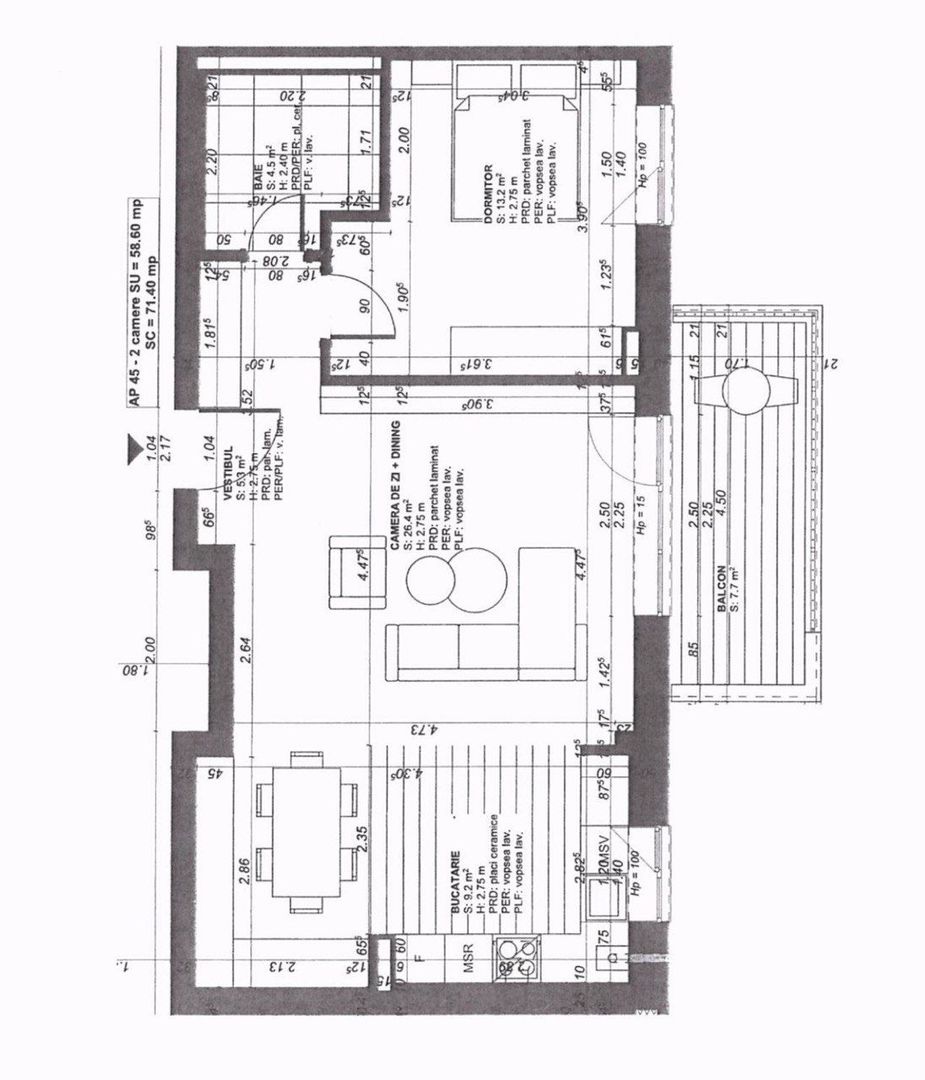 Apartament de vanzare 2 camere - Poză 1