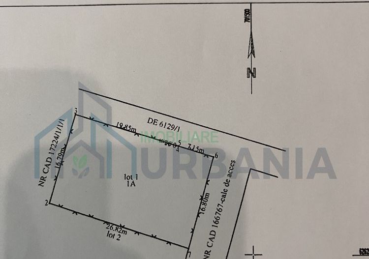 Teren intravilan 452 mp pe strada Alexandru Zirra, zona Bucium, Iași - Poză 2