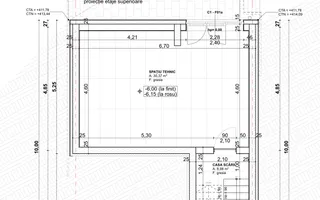 Spatiu premium Zorilor, 250 mp, vitrat, 10 parcari! Panorma deosebita! - Schiță 13