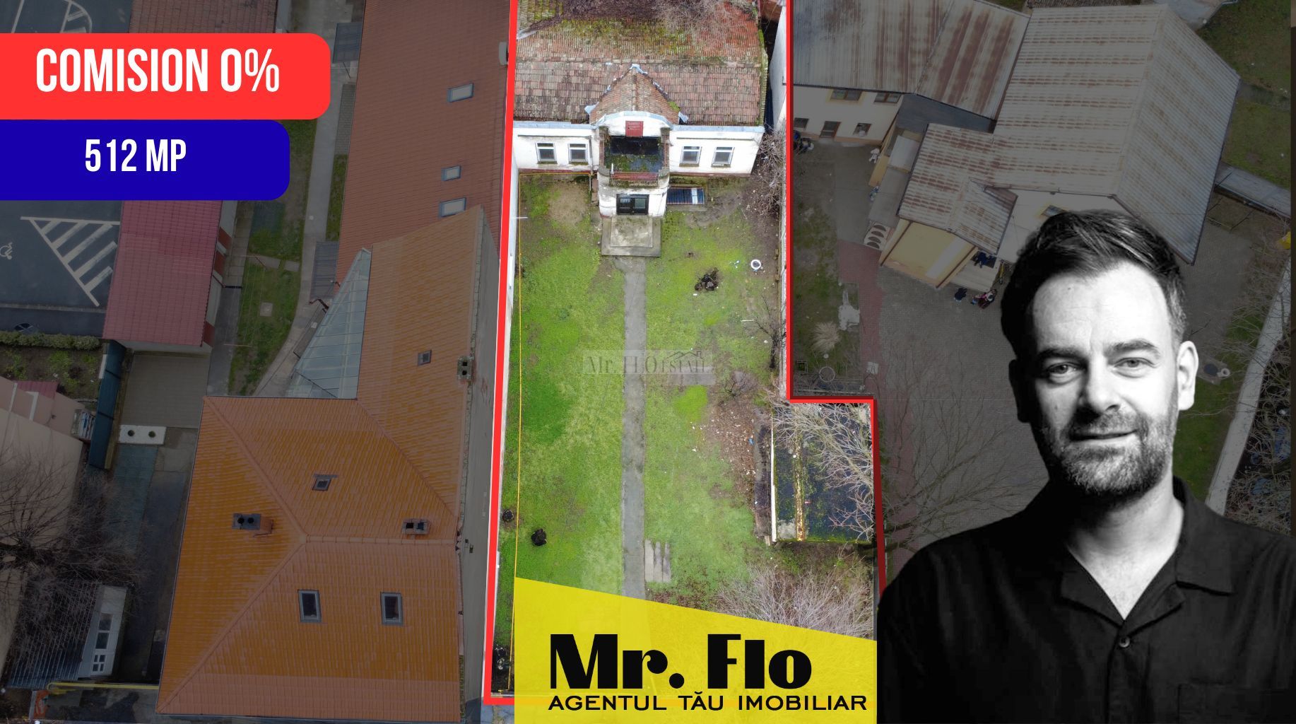 Casă + teren 512 mp | Zonă terțiară Oportunitate Ideală de investiție - Poză 1